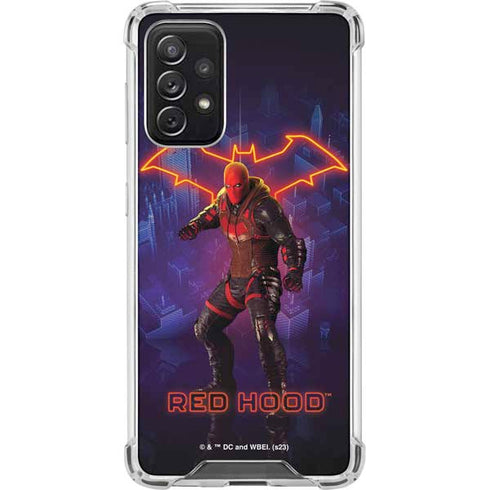 DC Comics Gotham Knights Red Hood Galaxy A72 5G Clear Case